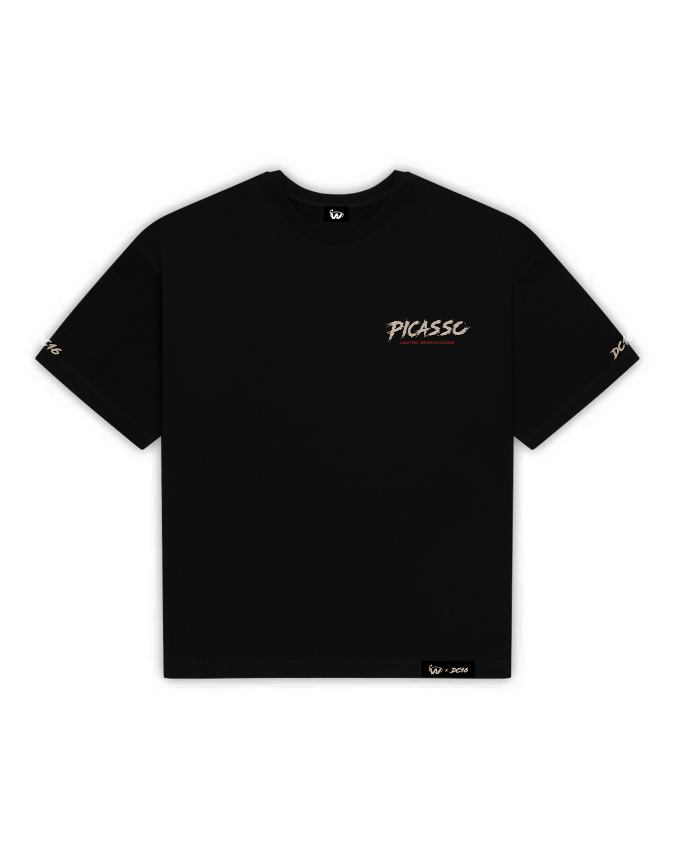 Picasso Tee [BLACK] - DC16 X WYN