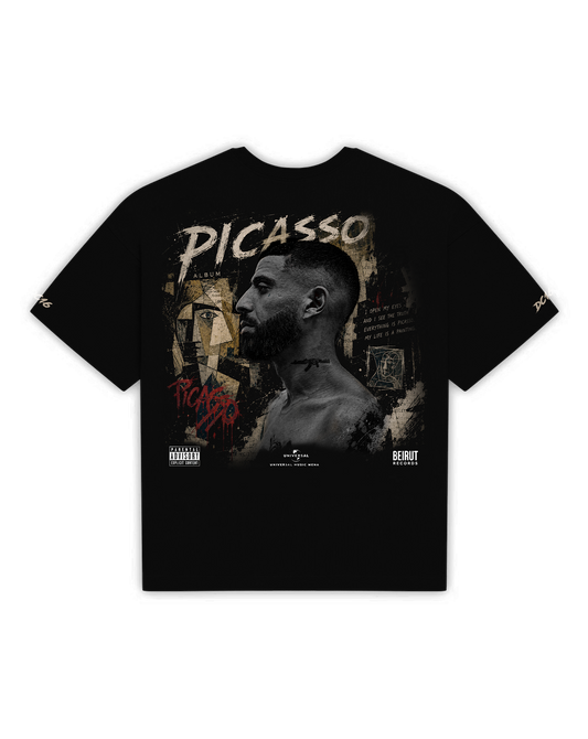 Picasso Tee [BLACK] - DC16 X WYN